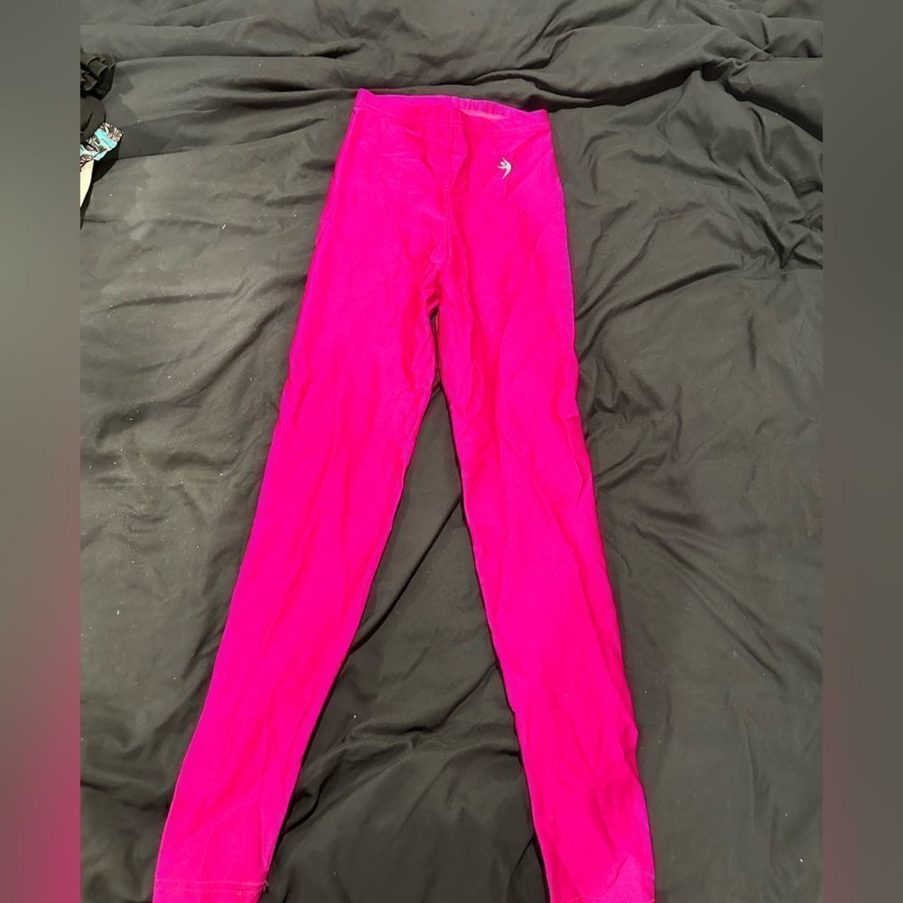 Hot pink leggings size XS/S